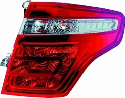 Feu arrière droit extérieur pour CITROËN C4 PICASSO I phase 1, 2007-2010, partie sur aile, Neuf