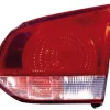 Feu arrière droit intérieur pour VOLKSWAGEN GOLF VI 2008-2012 rouge/blanc (type Valeo) partie hayon
