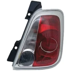 Feu arrière droit pour ABARTH 500, 595-695, 2008-2015, (cabriolet), contour chromé, Neuf
