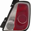 Feu arrière droit pour ABARTH 500, 595-695, 2008-2015, (cabriolet), contour noir, Neuf