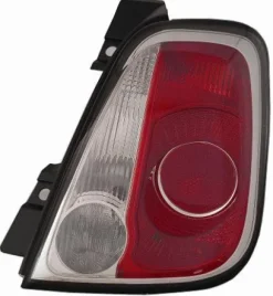 Feu arrière droit pour ABARTH 500, 595-695, 2008-2015, (cabriolet), contour noir, Neuf