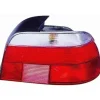 Feu arrière droit pour BMW Serie 5 E39 1995-2003, Rouge/Blanc, Mod. 4 portes, Neuf