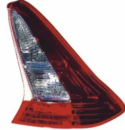 Feu arrière droit pour CITROËN C4 I phase 2, 2008-2010, rouge/blanc, modèle coupé, Neuf