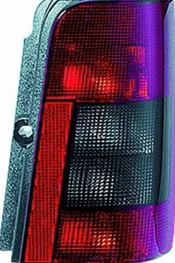 Feu arrière droit pour CITROËN BERLINGO I phase 1, 1996-2002, rouge fumé, (2 portes arrière), Neuf