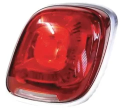 Feu arrière droit pour FIAT 500X 2015-2018, contour chromé, Neuf