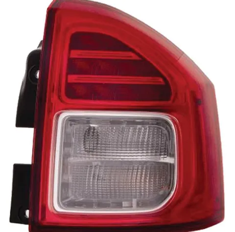 Feu arrière droit pour JEEP COMPASS I phase 2, 2011-2016, rouge, Neuf