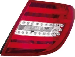 Feu arrière droit pour MERCEDES (W204) CLASSE C ph. 2 2011-2014, rouge incolore, Mod. S.W, Neuf