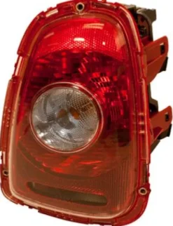 Feu arrière droit pour MINI R56/R57 de 2011 à 2014, ONE/COOPER, Rouge et blanc, Neuf