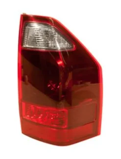 Feu arrière droit pour MITSUBISHI PAJERO III phase 2, 2003-2009, Rouge et blanc, Neuf