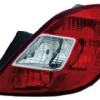 Feu arrière droit pour OPEL CORSA D phase 1, 2006-2010, rouge/blanc, (5 portes), Neuf