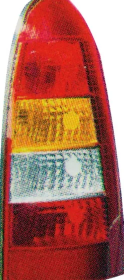 Feu arrière droit pour OPEL ASTRA G 1998-2001, Rouge orange Incolore, Mod. S.W., Neuf