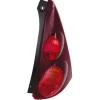 Feu arrière droit pour PEUGEOT 107 phase 1, 2005-2008, noir, Neuf