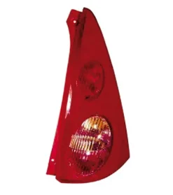 Feu arrière droit pour PEUGEOT 107 phase 2, 2009-2012, rouge, Neuf