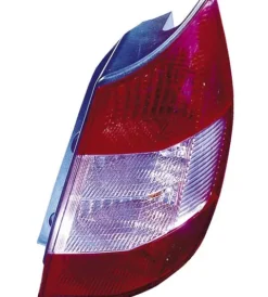 Feu arrière droit pour RENAULT SCENIC II phase 1, 2003-2006, (rouge/rose), Neuf