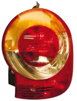 Feu arrière droit pour RENAULT MODUS de 2004 à 2008, orange/rouge, Neuf