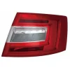 Feu arrière droit pour SKODA OCTAVIA III phase 1 2013-2016, Mod. Berline, à LED, Rouge Incolore, Neuf