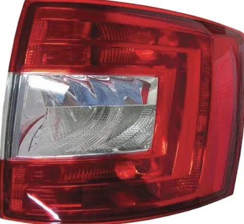 Feu arrière droit pour SKODA OCTAVIA III phase 1 2013-2016, Mod. S.W., Rouge Incolore, Neuf
