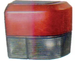 Feu arrière droit pour VOLKSWAGEN TRANSPORTER T4, 1996-2003, rouge/fumé, Neuf