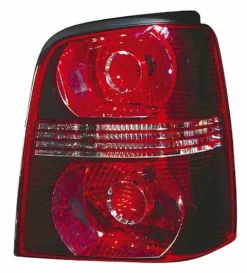 Feu arrière droit pour VOLKSWAGEN TOURAN I phase 2, 2006-2010, fond rouge, Neuf