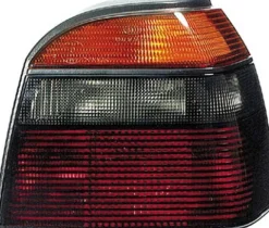 Feu arrière droit pour VOLKSWAGEN GOLF III 1991-1997, Mod. GT / GTI / VR6, Rouge fumè, Neuf