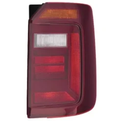 Feu arrière droit pour VOLKSWAGEN CADDY IV, 2015-2020, mod. Hayon, fond noir, neuf