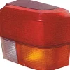 Feu arrière droit pour VOLKSWAGEN TRANSPORTER T4, 1996-2003, rouge/orange, Neuf