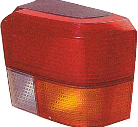 Feu arrière droit pour VOLKSWAGEN TRANSPORTER T4, 1996-2003, rouge/orange, Neuf