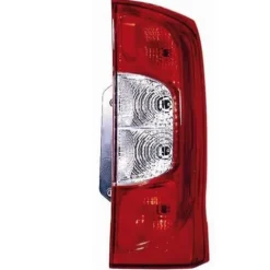 Feu arrière droit rouge pour FIAT FIORINO III phase 2 depuis 2016, (modéle 2 portes arrière), Neuf