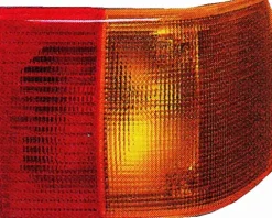 Feu arrière extérieur droit pour AUDI 80 B3 1986-1991, orange, Neuf