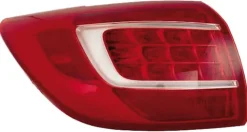 Feu arrière extérieur gauche pour KIA SPORTAGE 2014-2015, rouge incolore, Neuf
