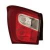 Feu arrière extérieur gauche pour SUZUKI S-CROSS 2013-2016, blanc/rouge, Neuf
