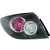 Feu arrière extérieur gauche pour MAZDA 3 I 2006-2009, Noir, Mod. 5 portes, neuf