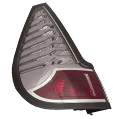 Feu arrière extérieur gauche pour RENAULT SCENIC/X-MOD 2012-2013, 5 places, Cadre noir incolore