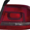 Feu arrière extérieure droit pour VOLKSWAGEN PASSAT B7 2011-2014, rouge fumé, Mod. Berline, Neuf