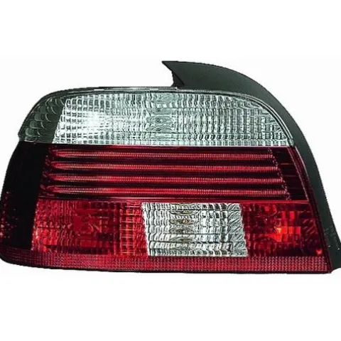 Feu arrière gauche à LED pour BMW Serie 5 E39 1995-2003, Rouge/Blanc, Neuf