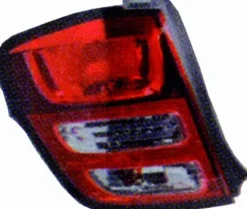Feu arrière gauche extérieur pour CITROËN C3 II phase 1, 2009-2013, partie sur aile, Neuf