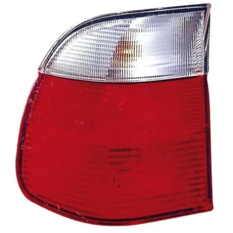 Feu arrière gauche extérieur pour BMW Serie 5 E39 1995-2003, Mod. BREAK, Rouge/Blanc, Neuf