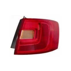 Feu arrière gauche extérieur pour Volkswagen Jetta V phase 1 2011-2014, rouge, Neuf