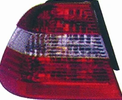 Feu arrière gauche extérieur pour BMW série 3 E46 2001-2004, blanc et rouge, Mod. berline, Neuf