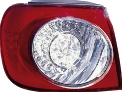 Feu arrière gauche extérieur pour VOLKSWAGEN GOLF PLUS phase 1, 2005-2009, à led, partie sur aile