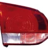 Feu arrière gauche intérieur pour VOLKSWAGEN GOLF VI 2008-2012 rouge/blanc (type Valeo) partie hayon
