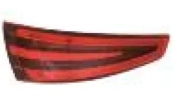 Feu arrière gauche pour AUDI Q3 I phase 1, 2011-2014, rouge, à LED, Neuf