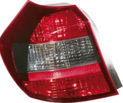 Feu arrière gauche pour BMW SERIE 1 E87 de 2004 à 2007, rouge et fumé, Neuf