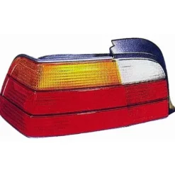 Feu arrière gauche pour BMW Serie 3 E36 COUPÉ, 1990-1998, rouge/orange, Neuf