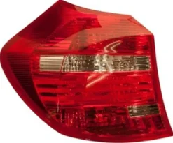 Feu arrière gauche pour BMW SERIE 1 E87N de 2007 à 2011, rouge et blanc, Neuf