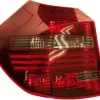 Feu arrière gauche pour BMW SERIE 1 E87N de 2007 à 2011, noir, rouge et fumé, BLACK LINE, Neuf