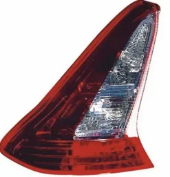 Feu arrière gauche pour CITROËN C4 I phase 2, 2008-2010, rouge/blanc, modèle coupé, Neuf