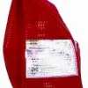 Feu arrière gauche pour CITROËN C2 phase 1, 2005-2008, rouge/blanc, Neuf