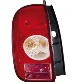 Feu arrière gauche pour DACIA DUSTER I phase 1, 2010-2013, (rouge/blanc), Neuf