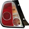 Feu arrière gauche pour FIAT 500 phase 1, 2007-2015, contour noir, Neuf
